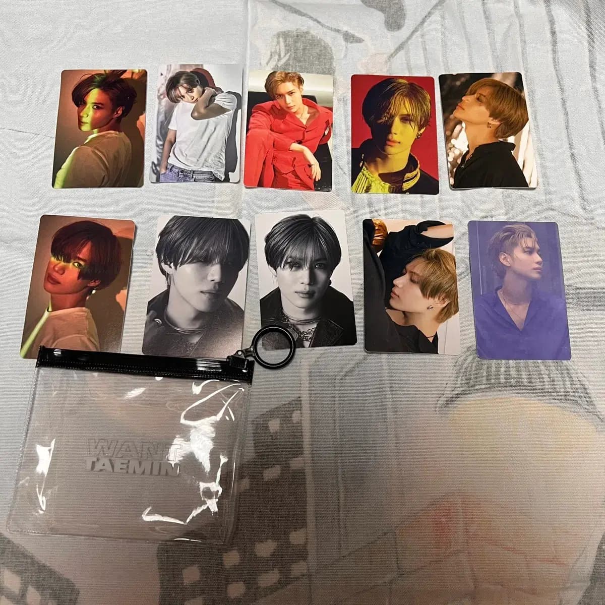 샤이니 태민 원트 want 포카 스티커