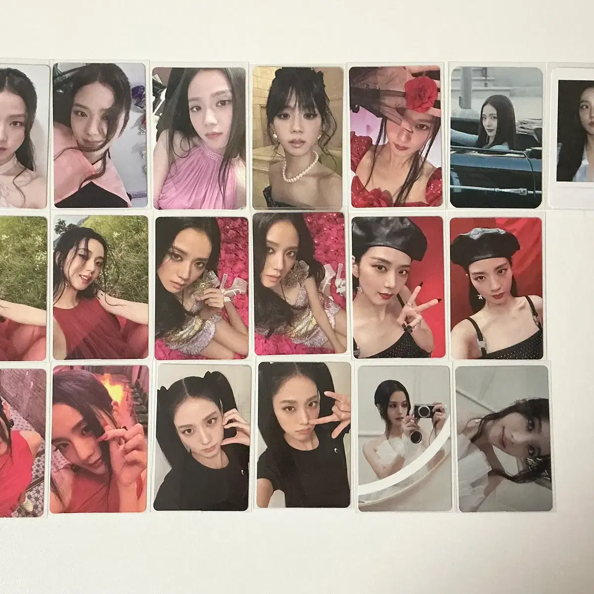 블랙핑크 지수 꽃 솔로 포토카드 포카 판매