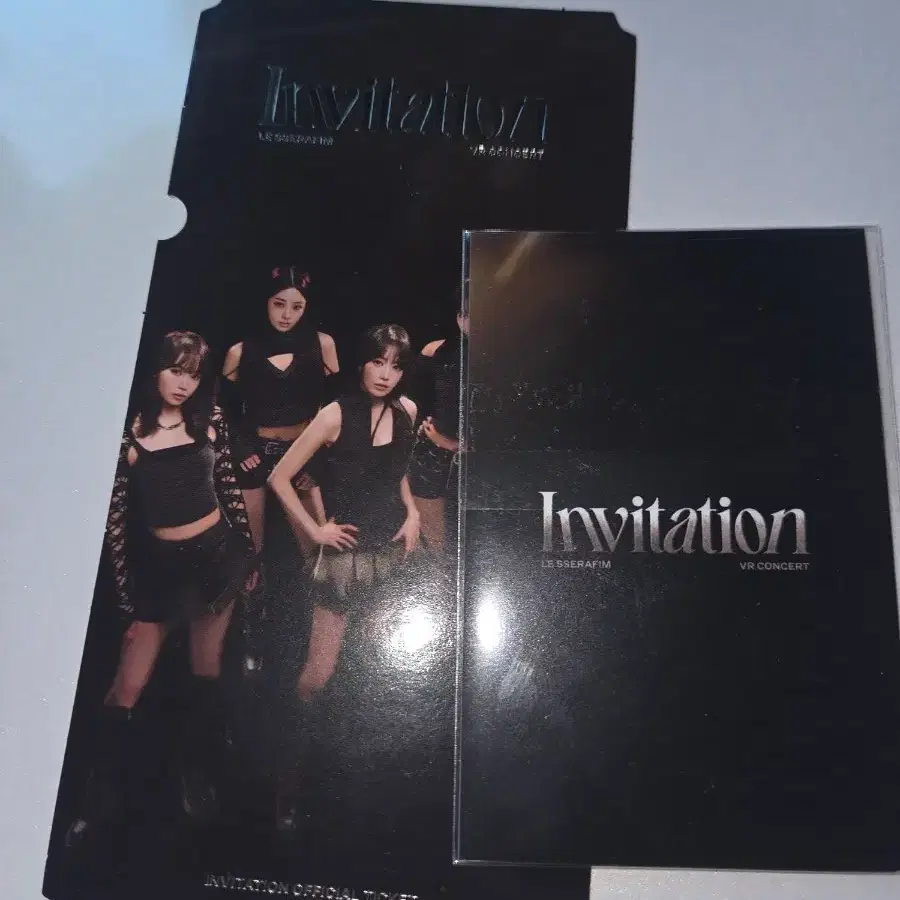 르세라핌 vr콘서트 롯데시네마 랜덤 포토카드 주차 랜덤 1매 1