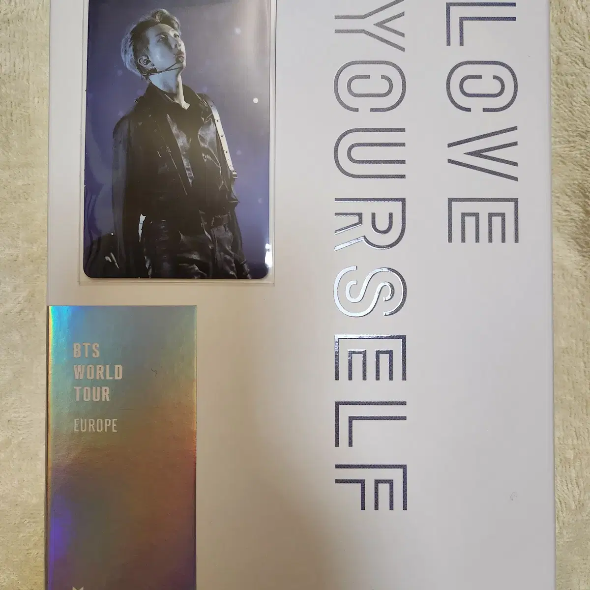 방탄 럽셀 유럽 블루레이 풀박스(포카 : 남준)