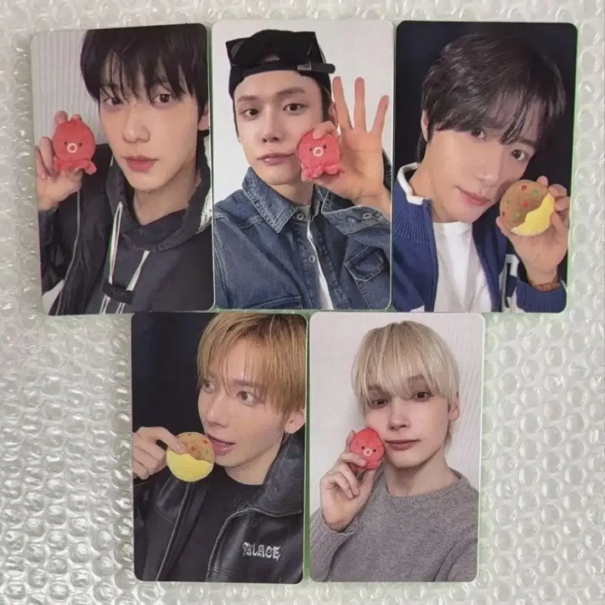 마감) 투바투 하하더 가시덤불 일본한정 포카 분철