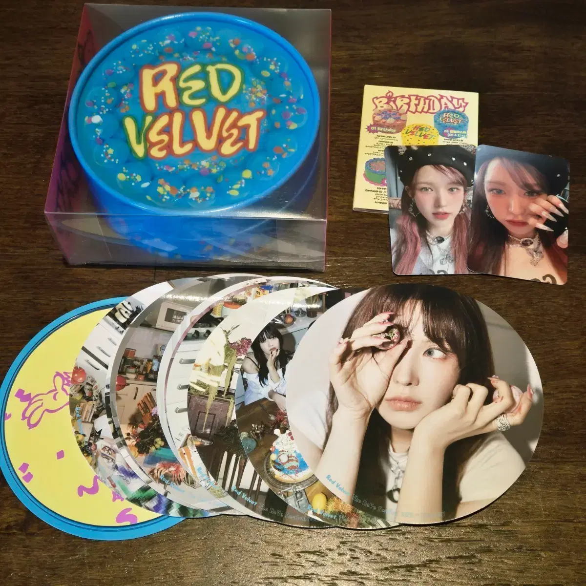 레드벨벳 Birthday 벌스데이 케이크버전 앨범 웬디 포카
