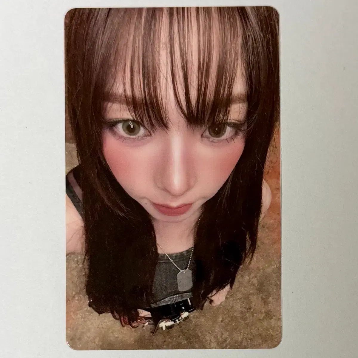 에스파 카리나 더티워크 팝머치 특전 포카 럭드 포토카드 미공포