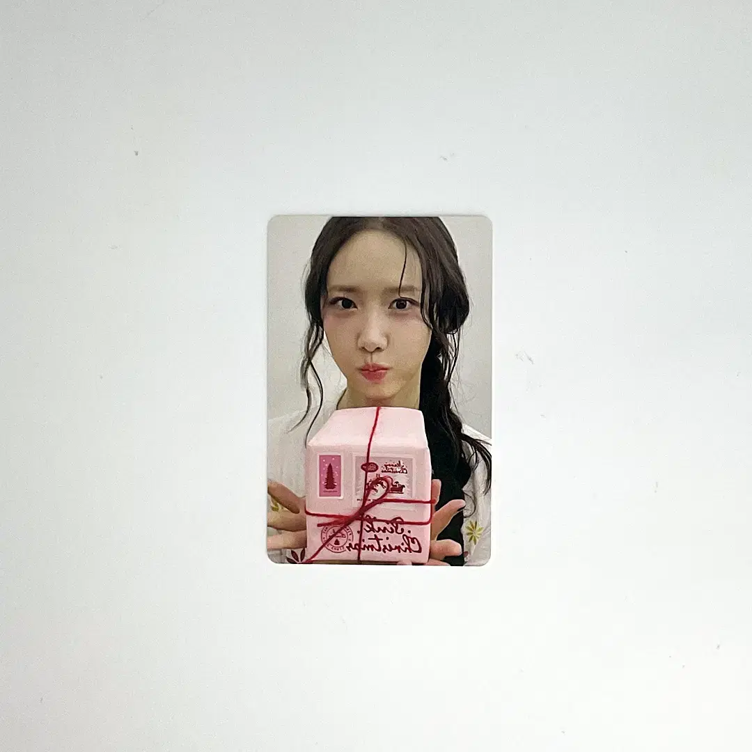 소녀시대 소시 윤아 2024 핑크크리스마스 포토카드 포카 1