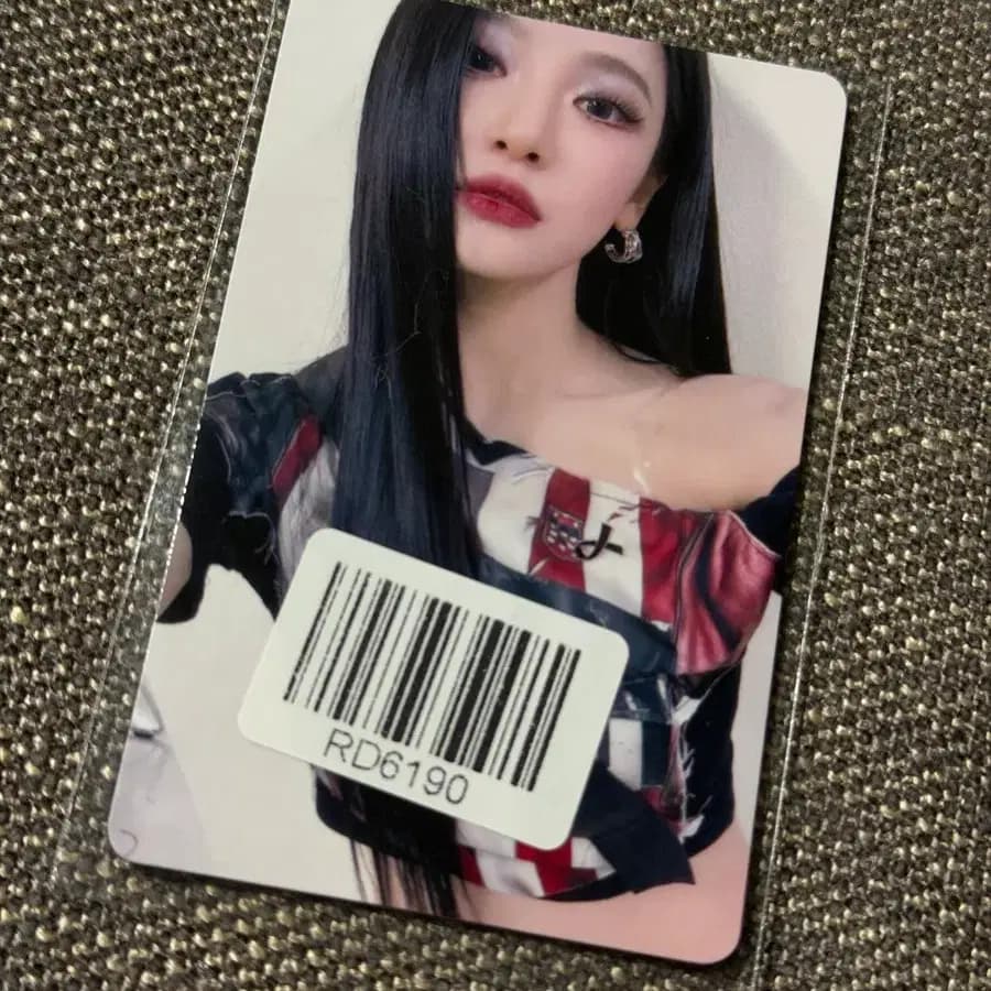 에스파 닝닝  kms 중국 포카 팝업 윈터 폴라 지젤 카리나 분철 1
