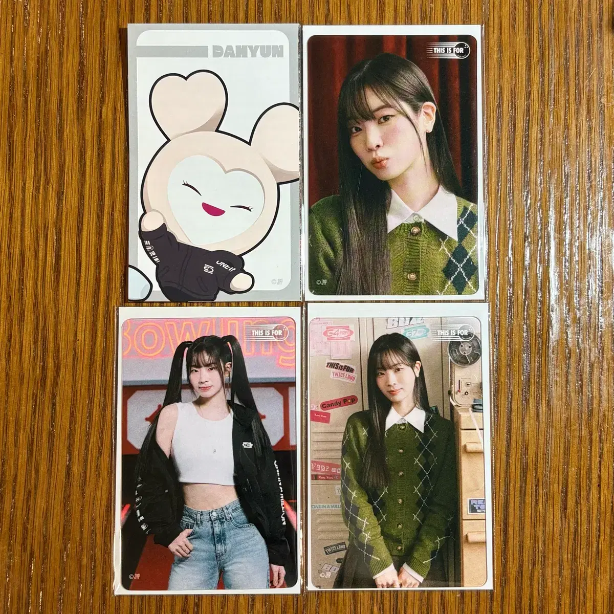 트와이스 TWICE 다현 THIS IS FOR 국립 복권 포카