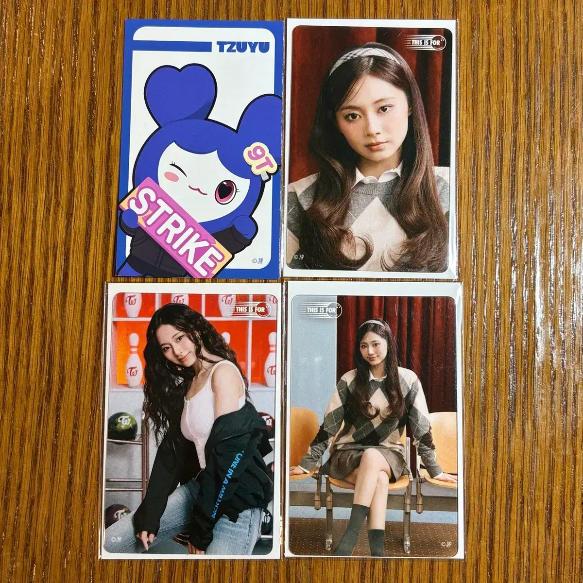 트와이스 TWICE 쯔위 THIS IS FOR 국립 복권 포카 1