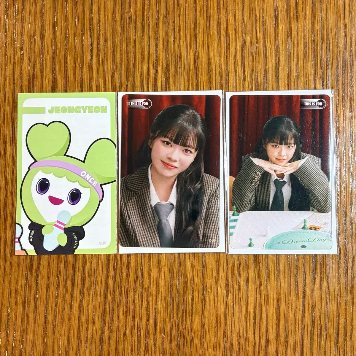 트와이스 TWICE 정연 THIS IS FOR 국립 복권 포카 1