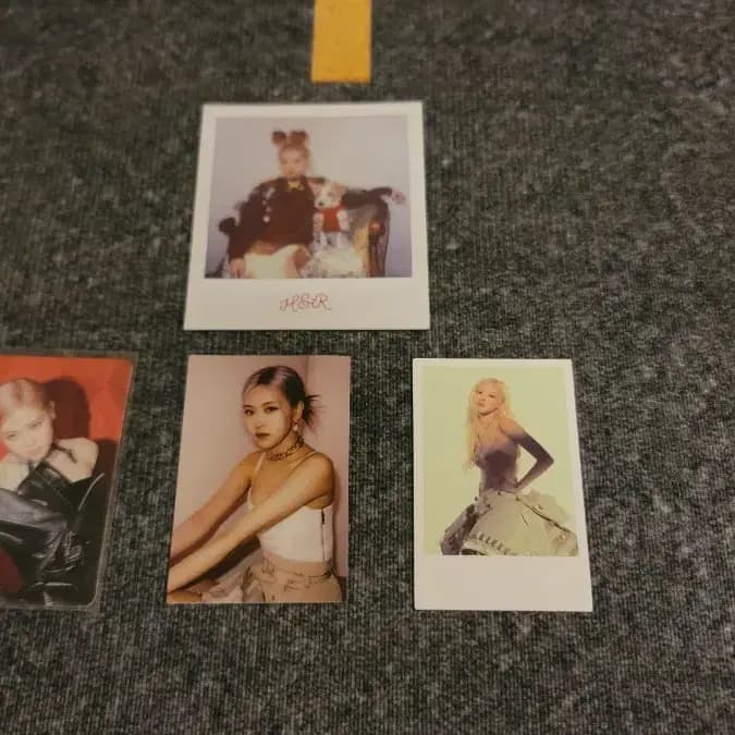 [최저가]블랙핑크 로제 포토카드 폴라로이드 BLACKPINK rosie 4