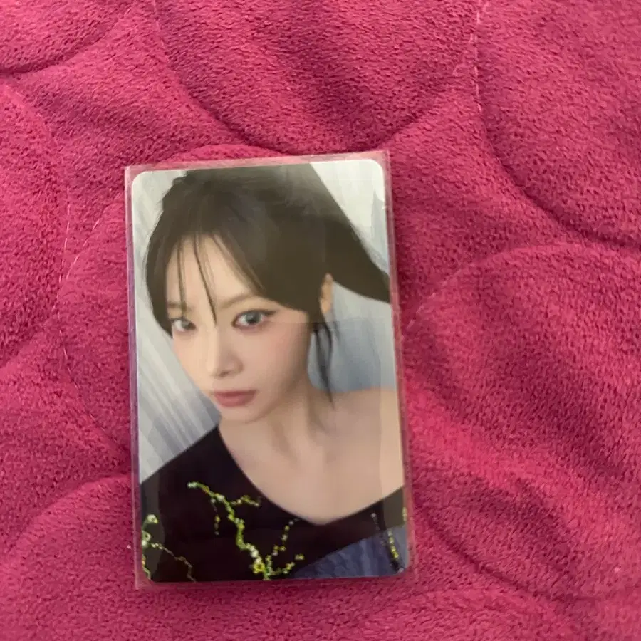 르세라핌 홍은채 크레이지 케타포 특전포카