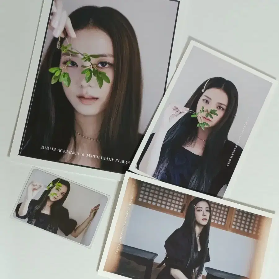 블랙핑크 지수 섬머다이어리 2020 포카+엽서
