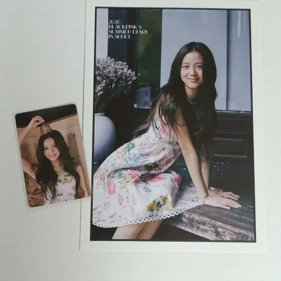 블랙핑크 지수 섬머다이어리 2020 포카+엽서 1