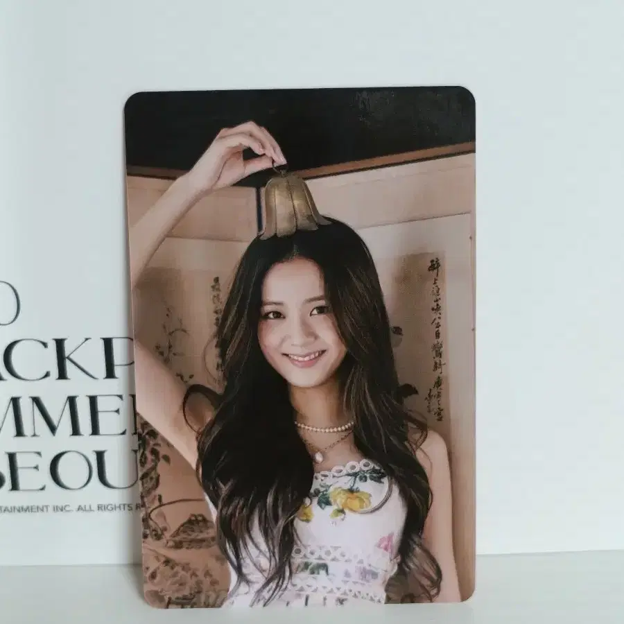 블랙핑크 지수 섬머다이어리 2020 포카+엽서 3
