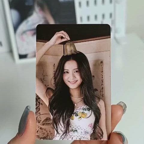블랙핑크 지수 섬머다이어리 2020 포카+엽서 4