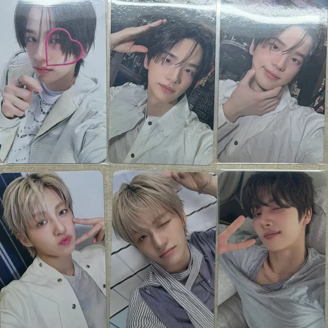 투어스 미니 5집 앨범 포카 교환 (신유, 영재, 지훈) 1