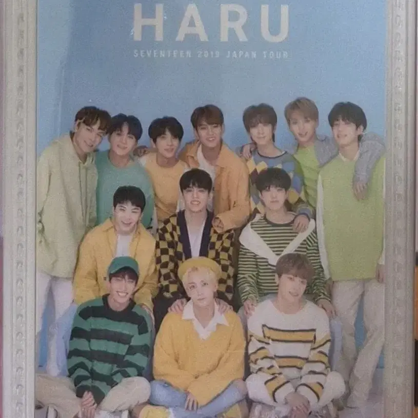세븐틴 하루 HARU 일본 재팬 콘서트 투어 트레카 단체 포카 포토카드