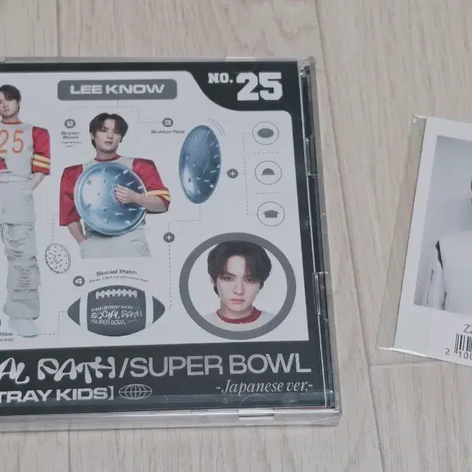 스트레이키즈 소셜패스 FC반 5-STAR 리노 소니뮤직 포토카드 2