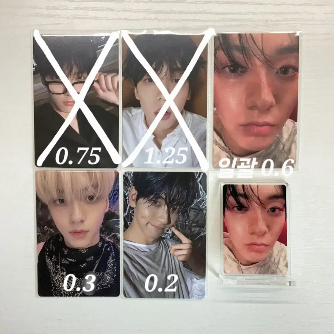 TXT 수빈 포카 생츄어리 템테이션 위버스샵 특전 포토카드