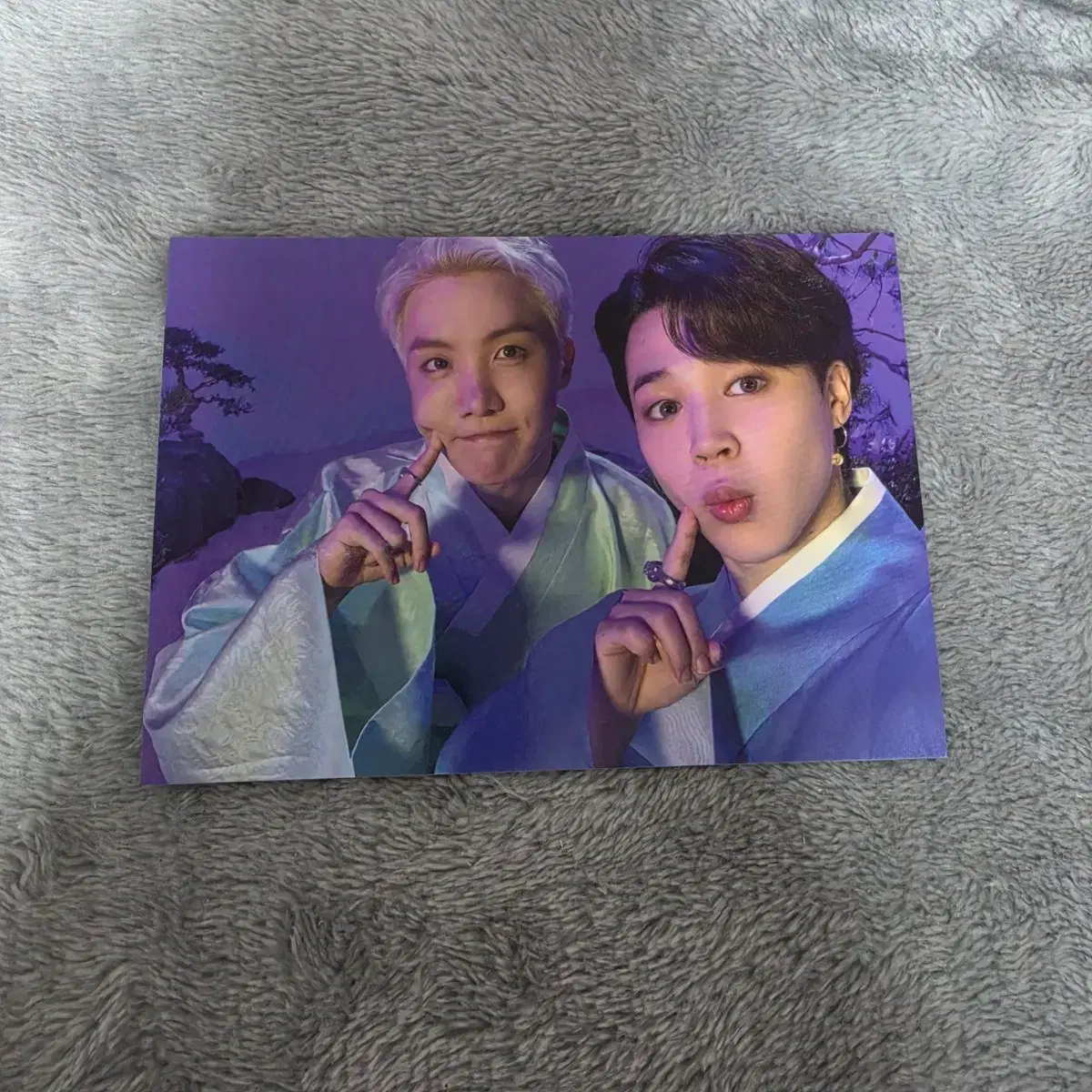 달마중 반지 유닛포카 방탄 bts 제이홉 호석 지민