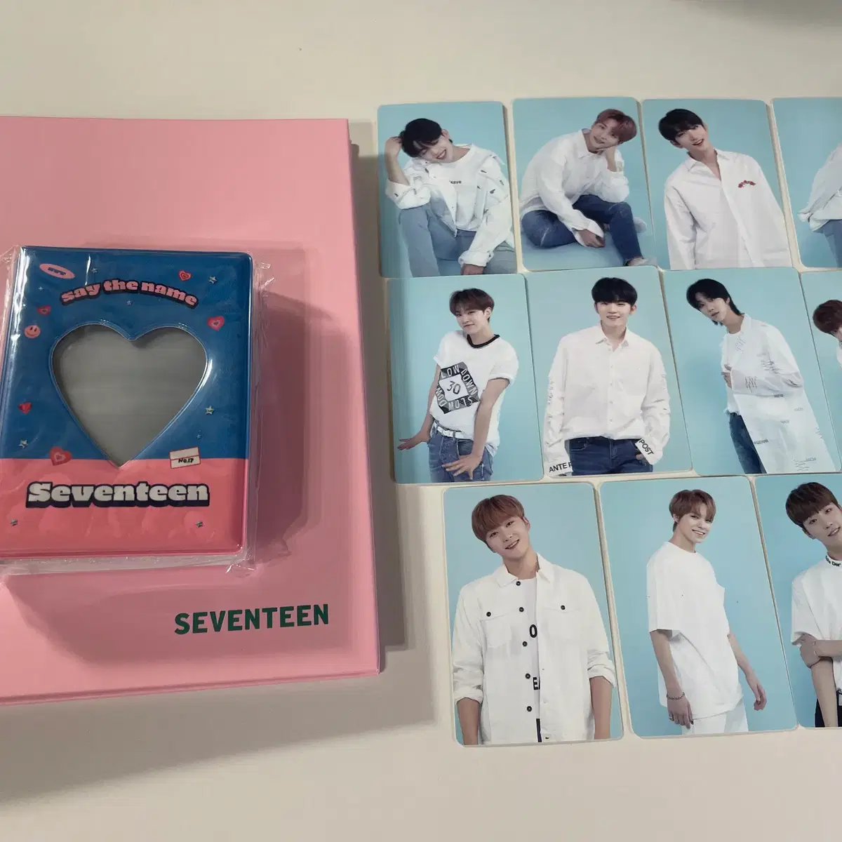 세븐틴 3기 멤버십 포카 및 4기 멤버십 바인더 등