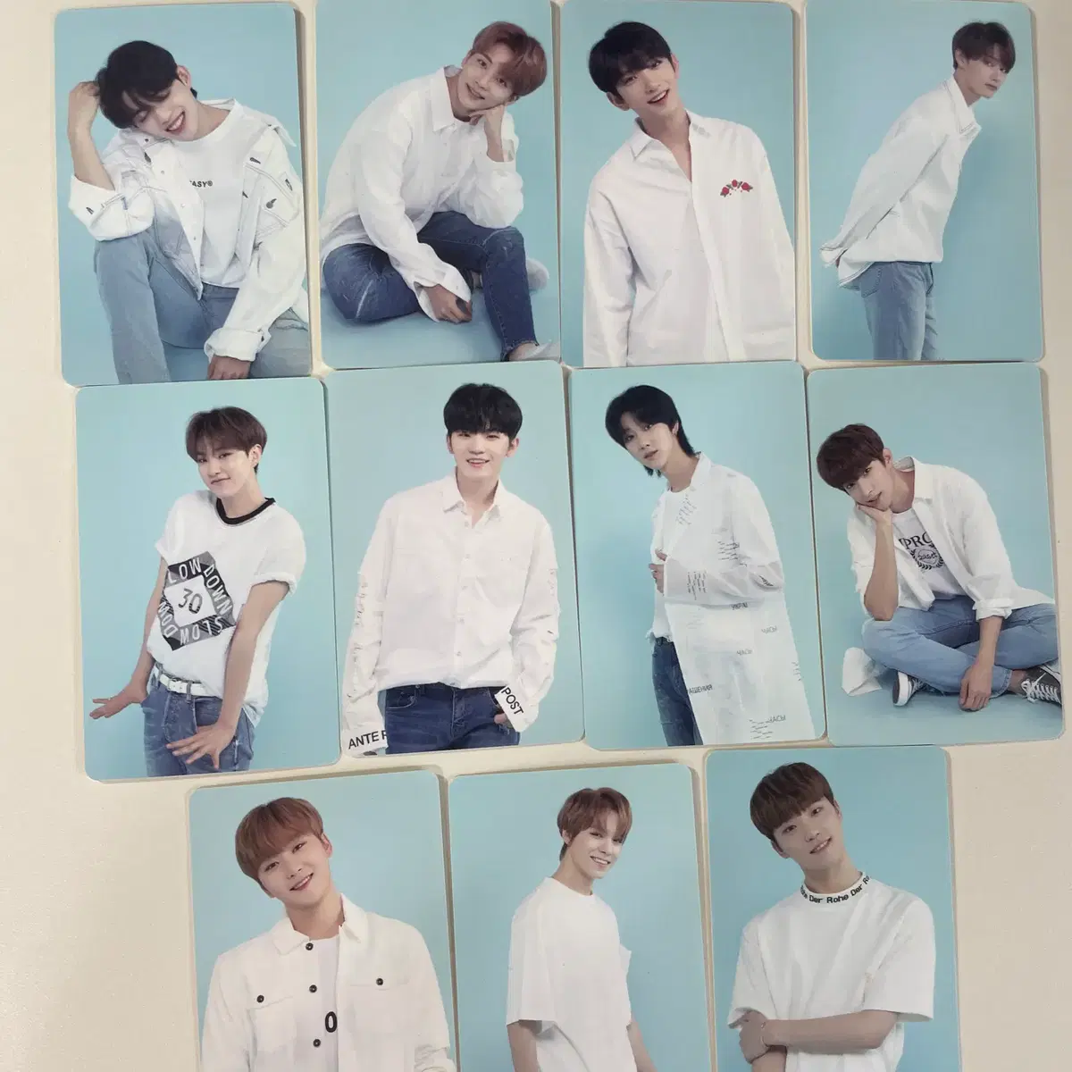 세븐틴 3기 멤버십 포카 및 4기 멤버십 바인더 등 3