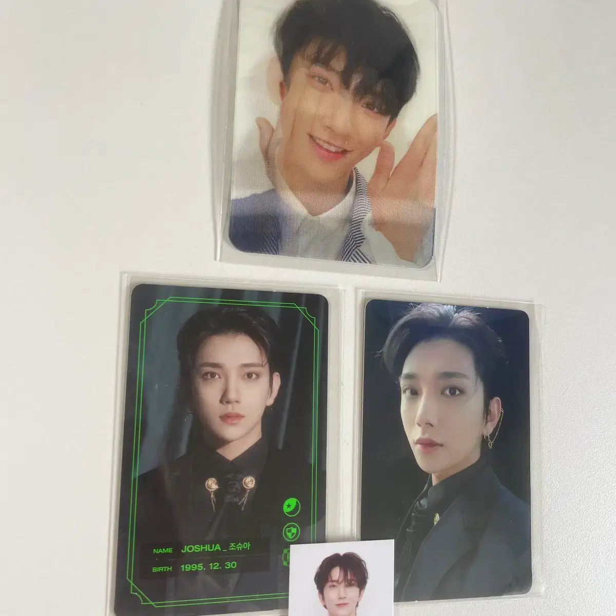 세븐틴 조슈아 디렉터스컷 렌티큘러 및 게임보이 포카와 증사 2