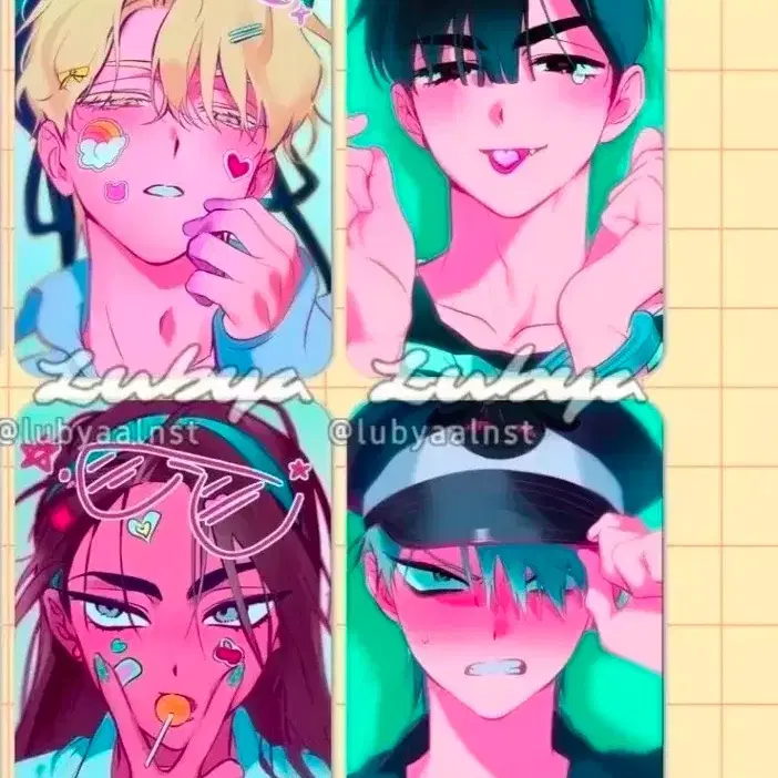 무한매입) Lubya 루비아 루비야님 에이스테 에일리언스테이지 포카 구함