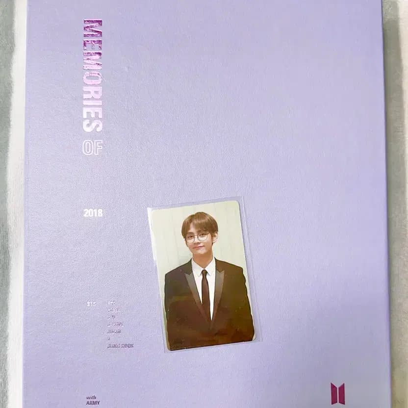 방탄소년단 메모리즈 2018 V 포토카드