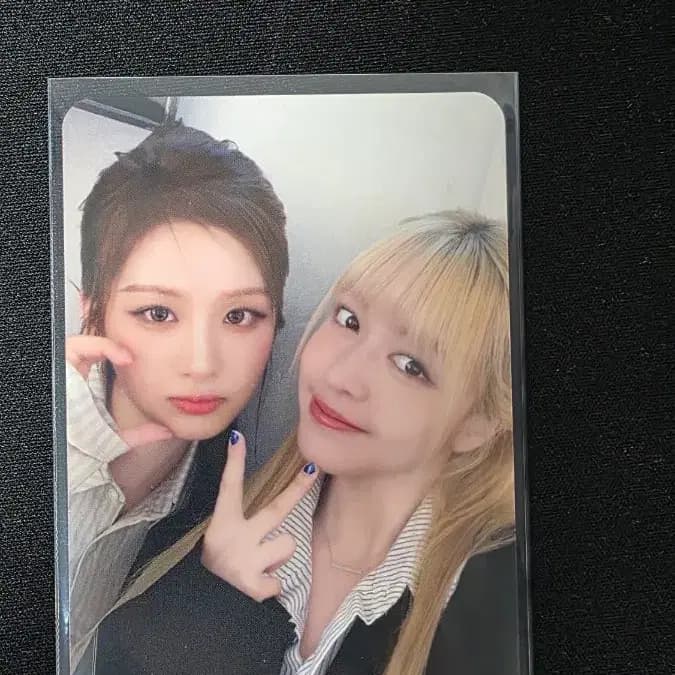 엔믹스 블루발렌타인 팬싸인회 당첨자 유닛포카 1