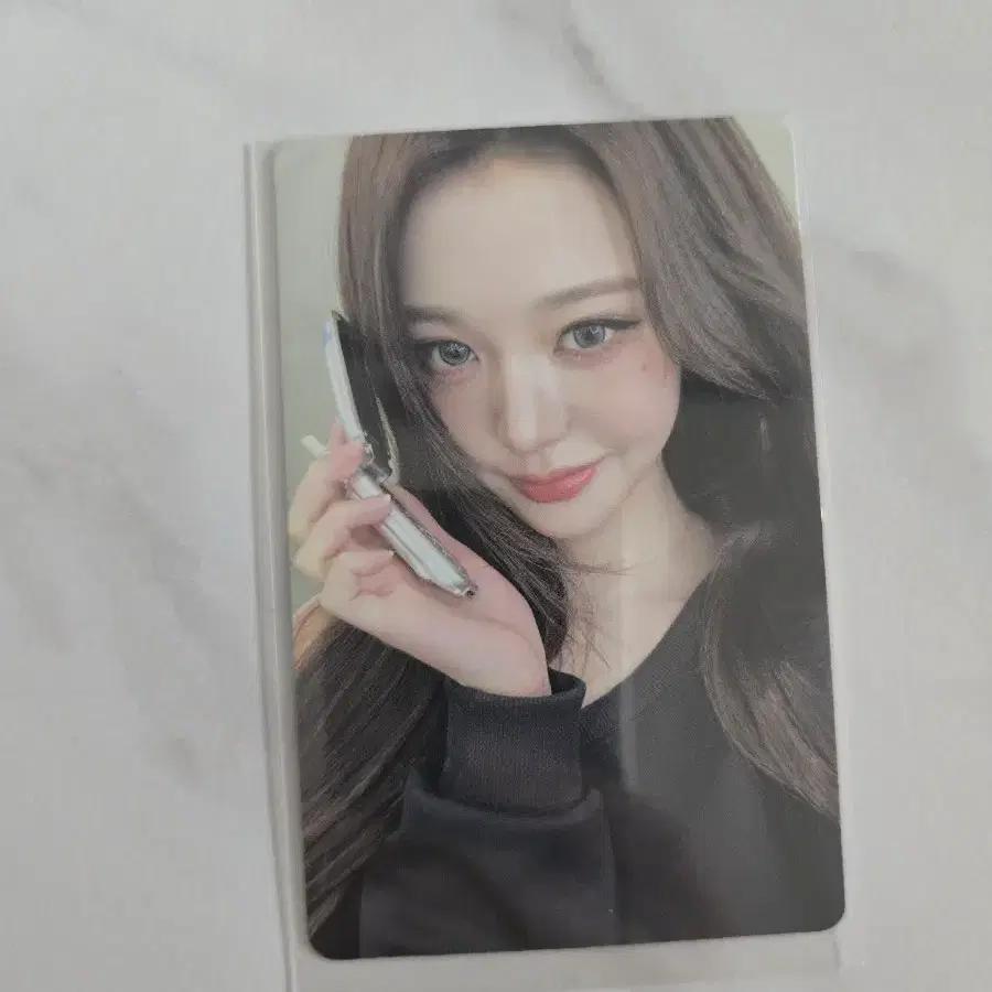 아이브 장원영 리바이브 애플뮤직 전화받아 포토카드