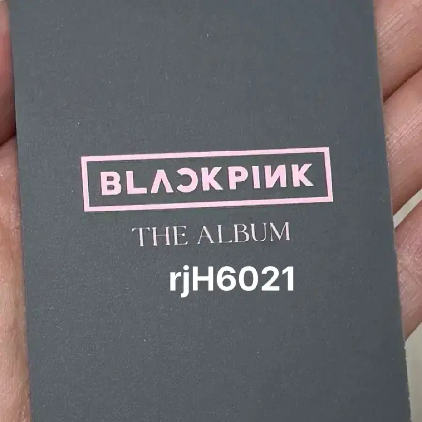 블랙핑크 더앨범 케타포 특전 로제 포카 양도해요 5