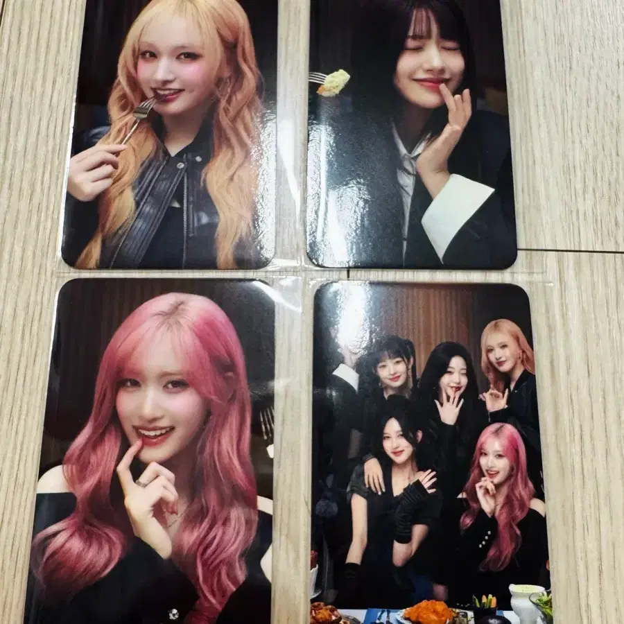 아이브 펩시 포카 이서,리즈,유진,단체 4종