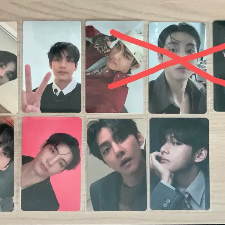 미개봉 양도) 방탄 아리랑 태형 한국/일본 예판 특전 포카 포토카드 럭드