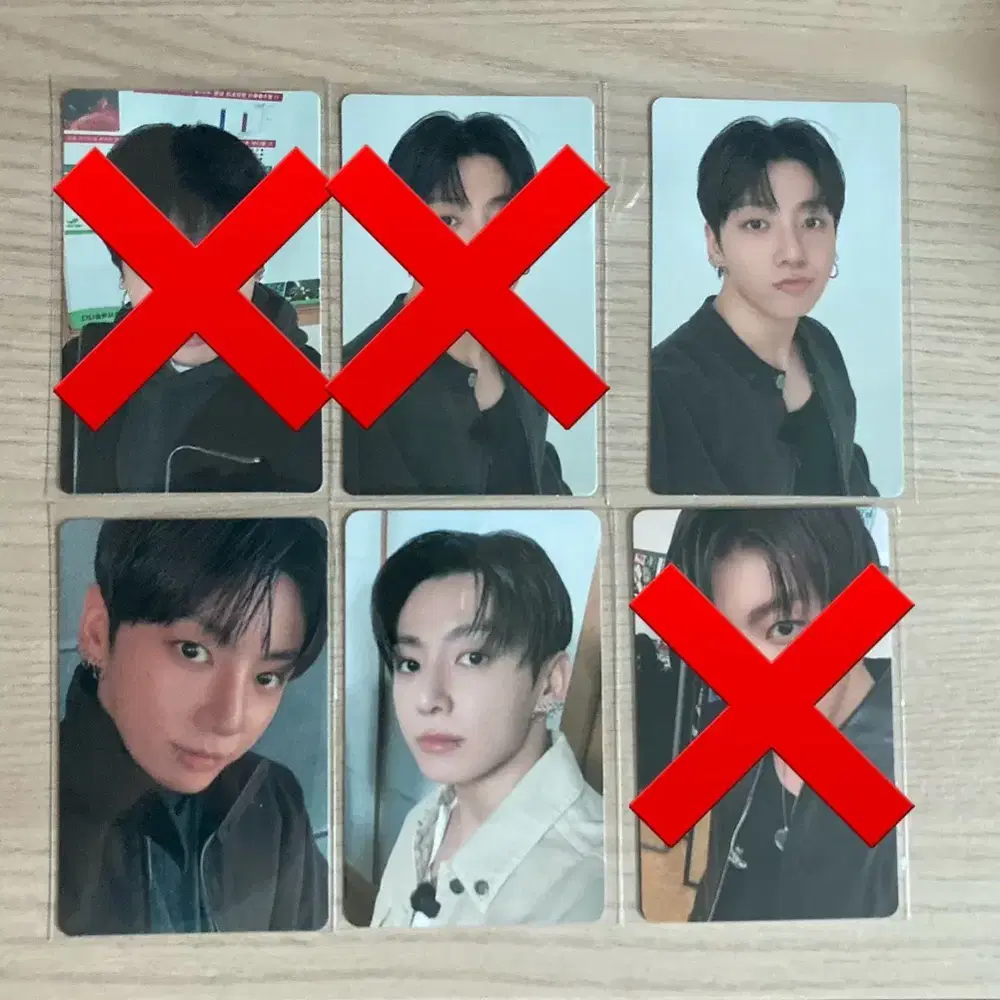 미개봉 양도) 방탄 아리랑 정국 한국/일본 포카 포토카드 럭드 럭키드로우