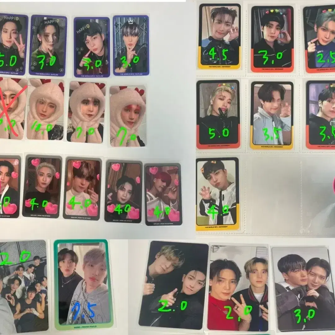 에이티즈 ateez 공방포카 유닛포카 판매