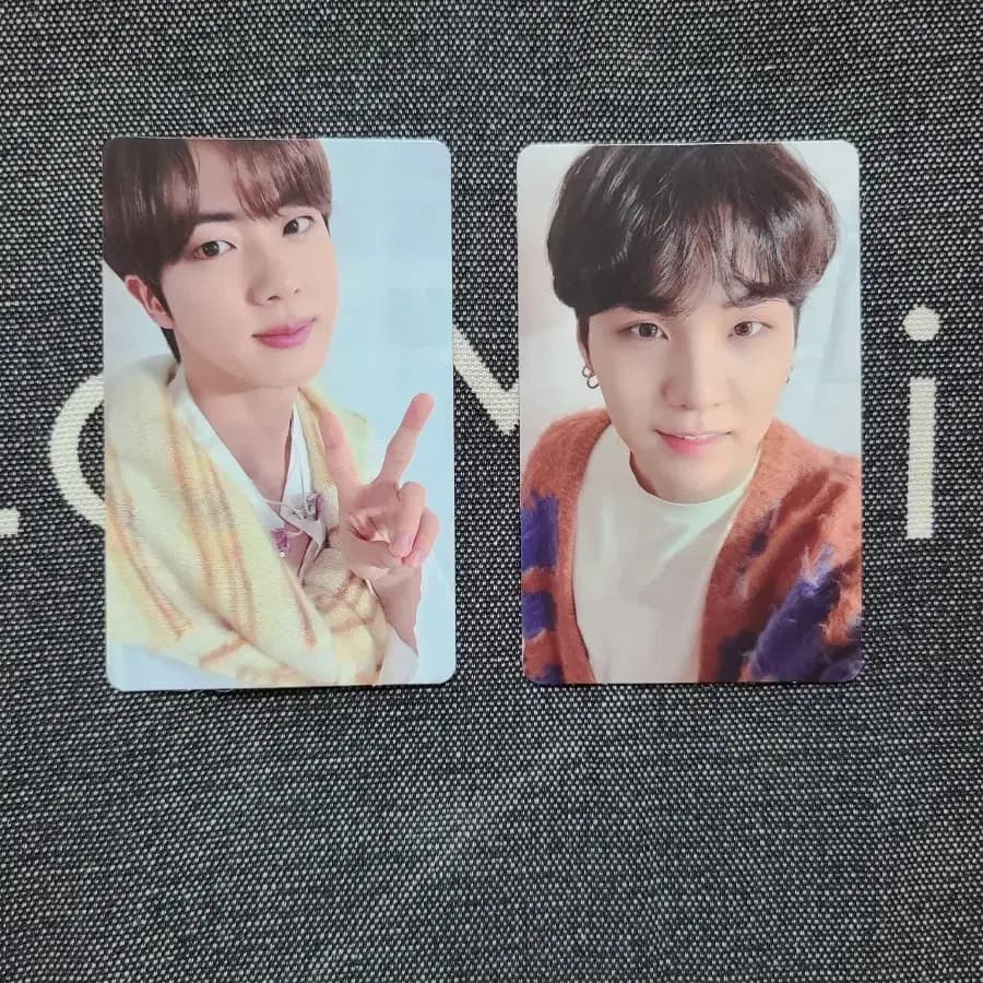 석진 윤기 BE 위버스샵 예판 특전 포카 방탄소년단