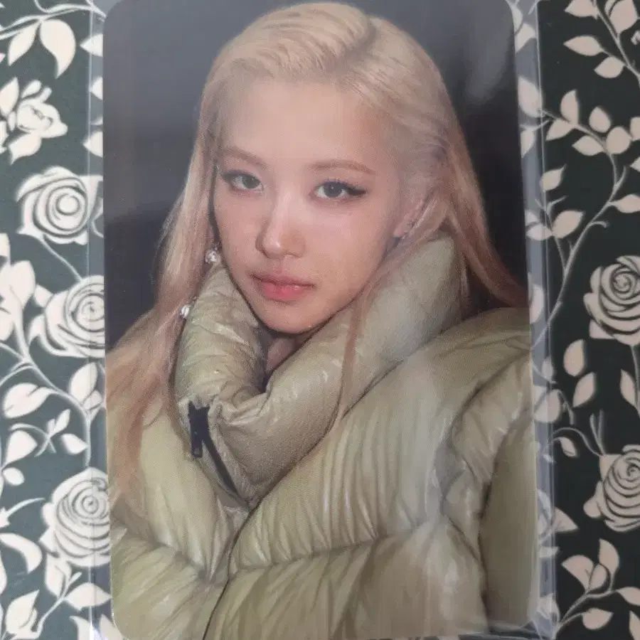 블랙핑크 블핑 포토카드 포카 데드라인 위드뮤 특전 로제