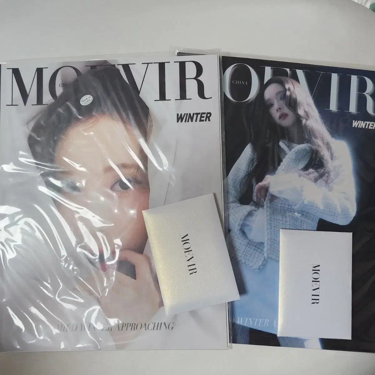 에스파 윈터 MOEVIR 잡지 포토카드 양도(수수료 포함)