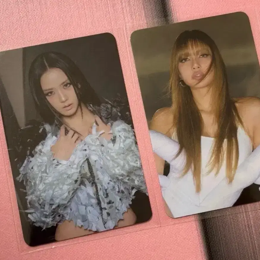 블랙핑크 지수 리사 포토카드 포카 데드라인 케타포 특전 blackpink