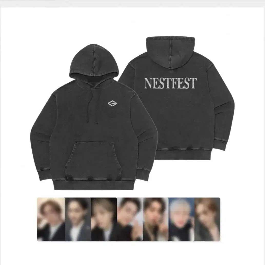 갓세븐 NESTFEST 후디_특전포카 진영