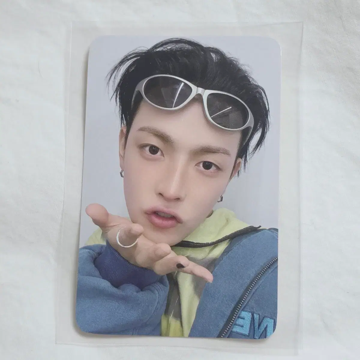 에이티즈 홍중 애니티즈 쭝라미 컬러 수납함 포카 1