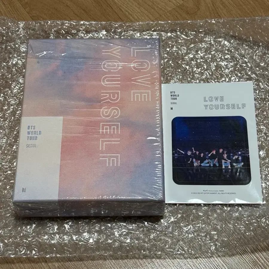 방탄소년단 Love Yourself 서울 DVD + 포토카드/한정판 포함