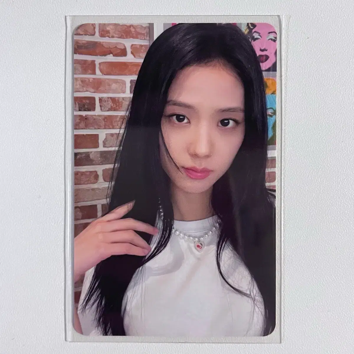 블랙핑크 블핑 지수 6주년 데코키트 포카 1