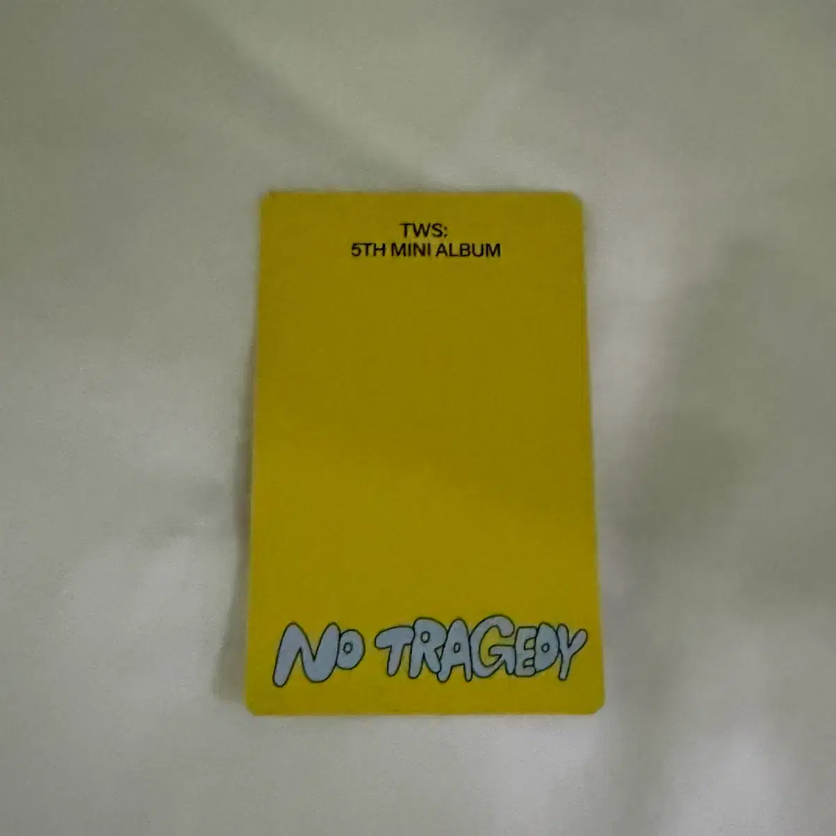 투어스 NO TRAGEDY 위버스반 유닛 포카 한도즈 도훈 한진 2