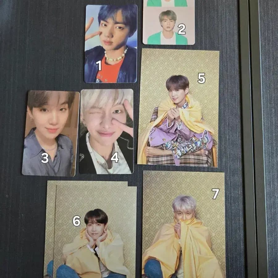 방탄소년단 BTS 맵솔 7 페르소나 공식 포카 판매