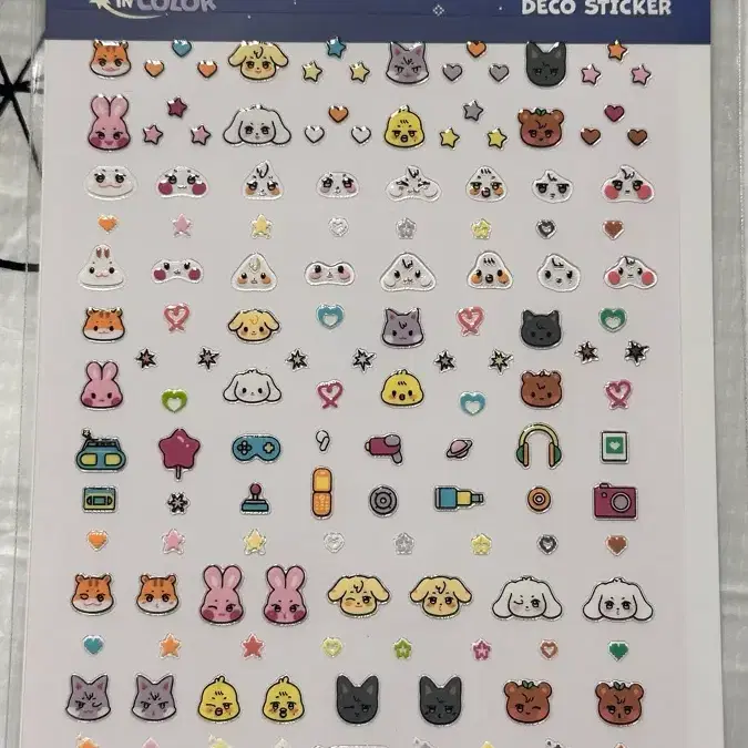 에이티즈 애니티즈 마이크로 데코 스티커 민기 포카 2
