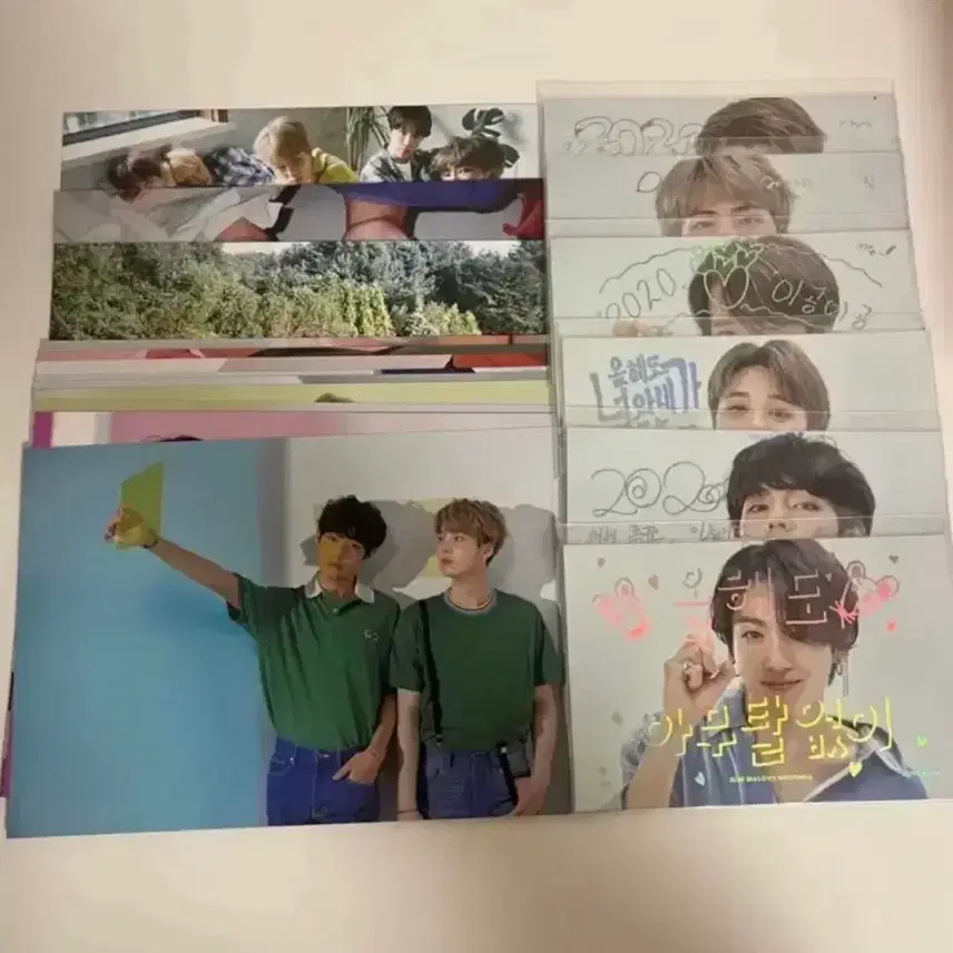 방탄소년단 bts 알엠진슈가제이홉지민뷔정국 포카 굿즈 md 6