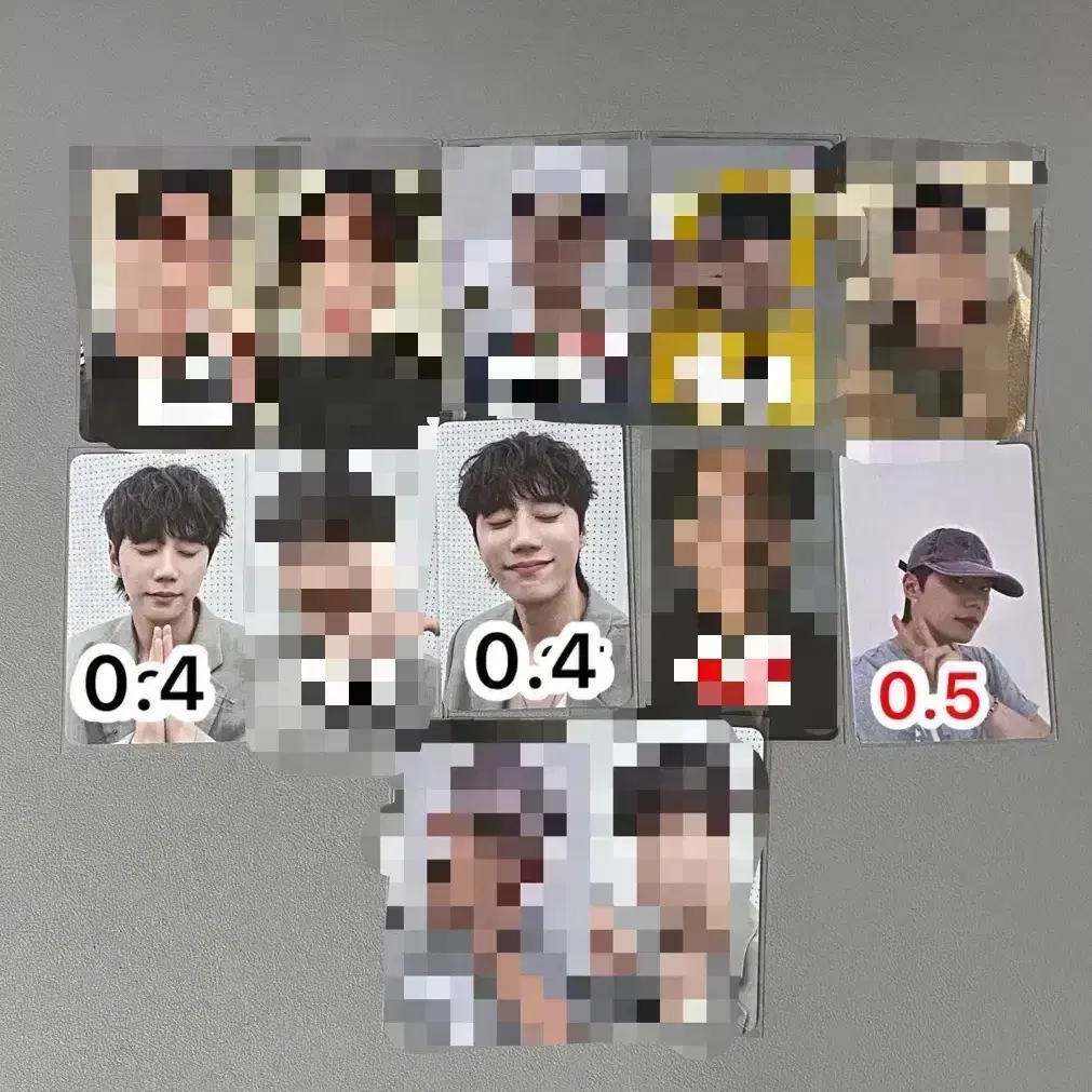 !!!가격 내림!!! 이준영 포카 양도합니다 미공포 포토카드 팬미팅