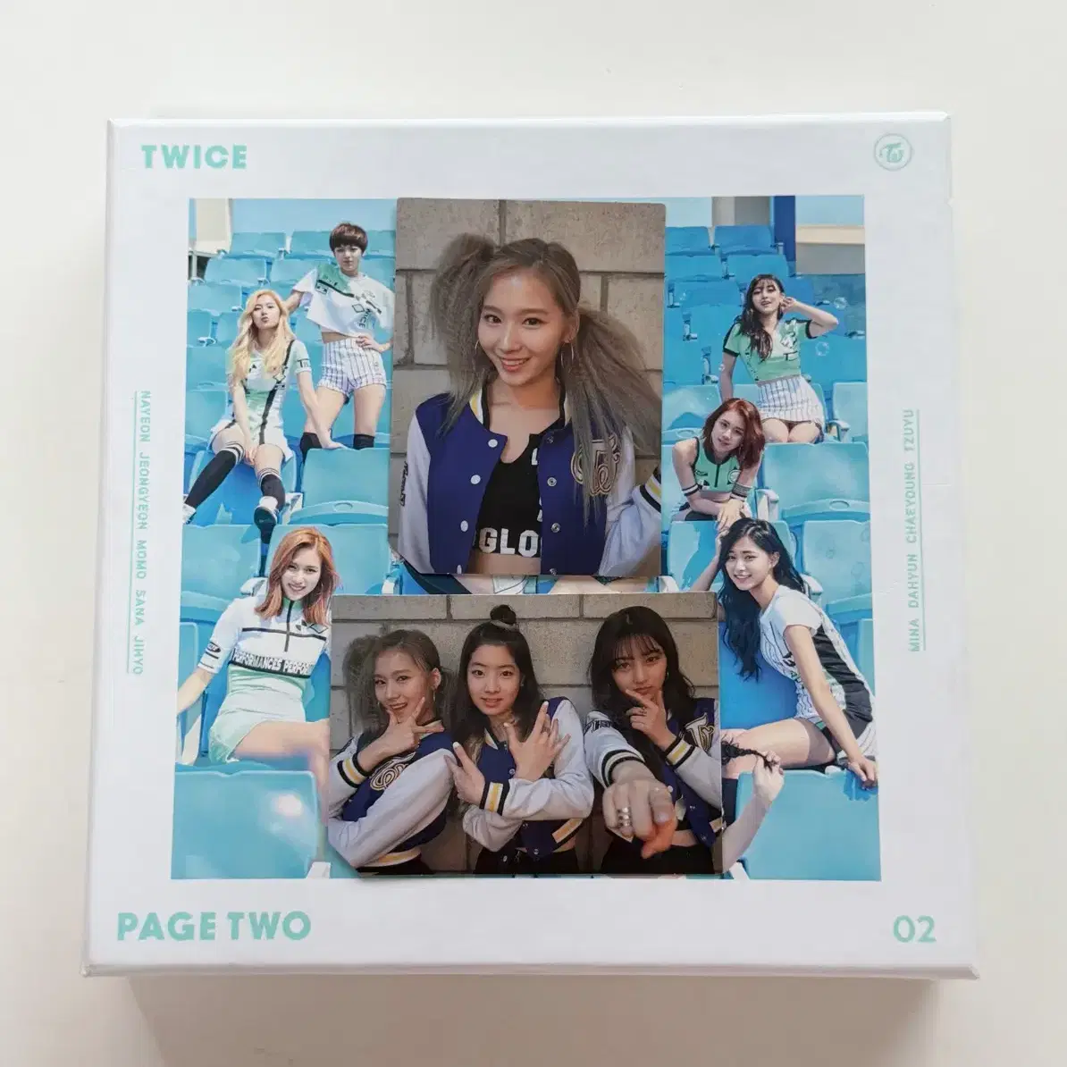 트와이스 치얼업 앨범 사나 지효 다현 포카