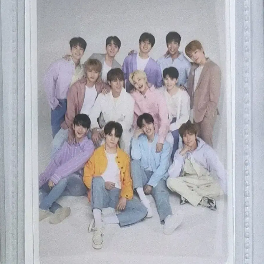 세븐틴 AO+ 단체 포카 정한 준 호시 원우 우지 민규 도겸 승관 버논